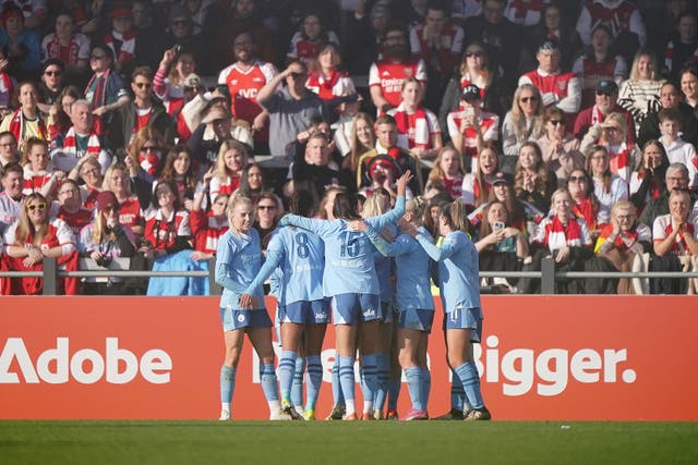 Laia Aleixandri booked Manchester City a trip to the last eight of the Women’s FA Cup (Zac Goodwin/PA)
