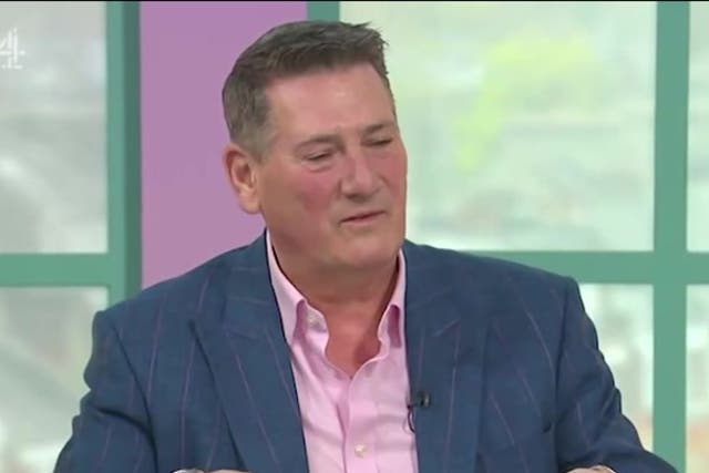 <p>Spandau Ballet’s Tony Hadley ‘hurting’ after nasty on-stage accident.</p>