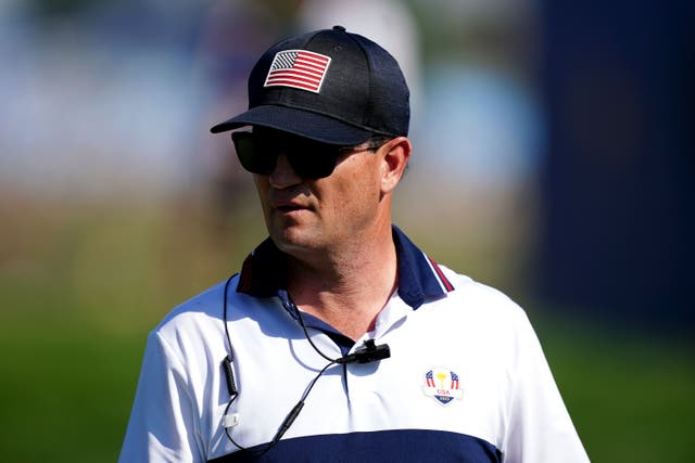 Former Ryder Cup captain Zach Johnson was not happy with the behaviour of some fans during the WM Phoenix Open (Zac Goodwin/PA)