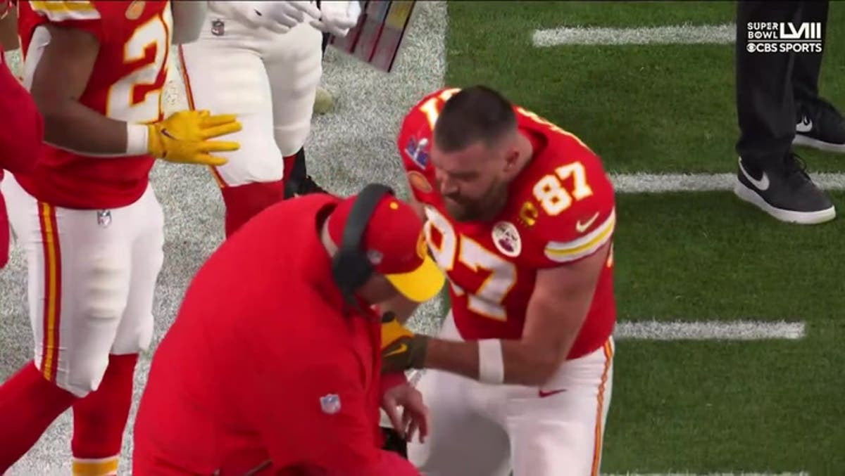Travis Kelce sparks controversy after &lsquo;unacceptable&rsquo; act during Super Bowl