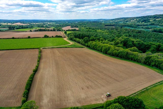 Rural communities appear to be abandoning the Conservatives, although neither major party commands much confidence in the English countryside (Steve Parsons/PA)