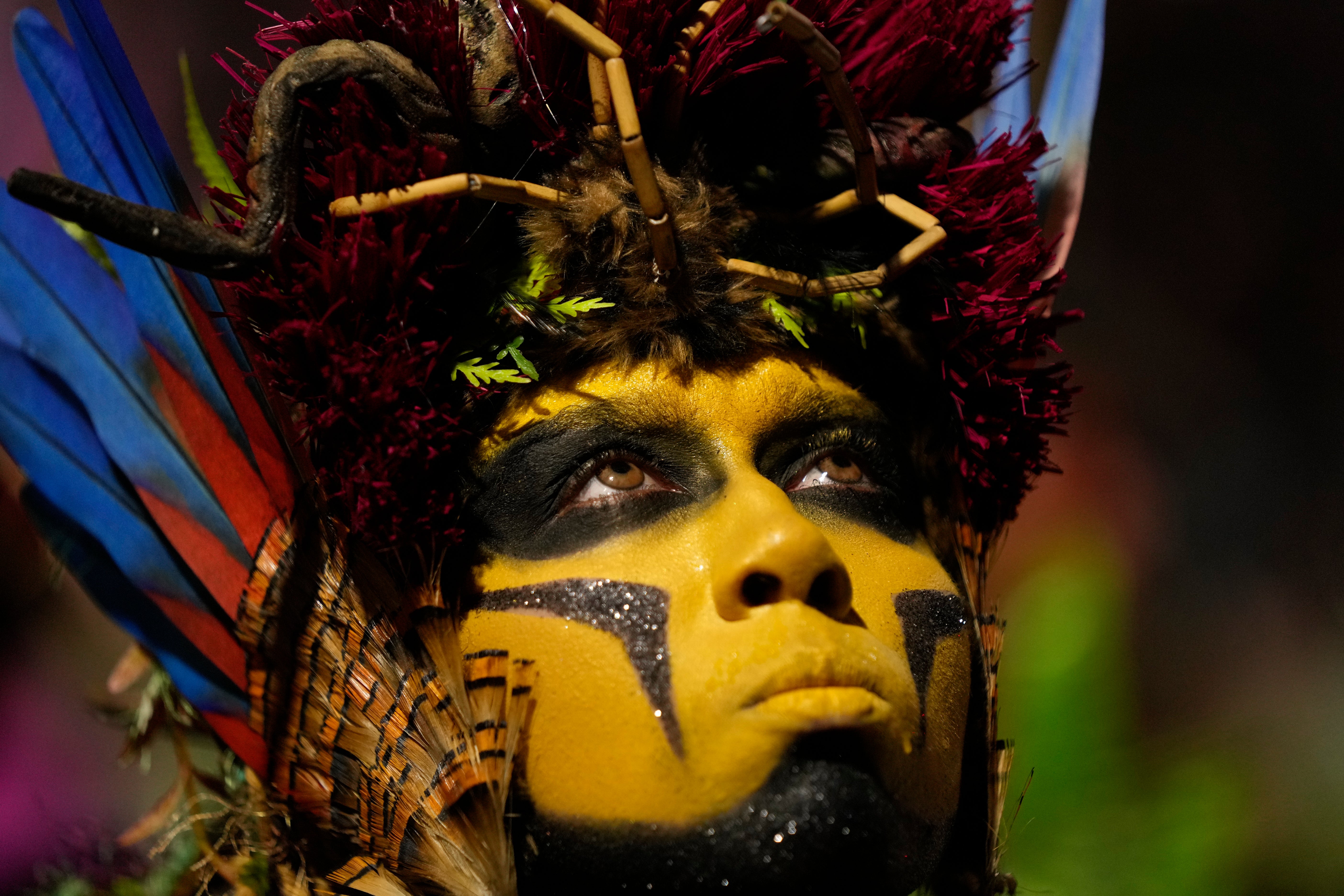 BRASIL-CARNAVAL-YANOMAMI