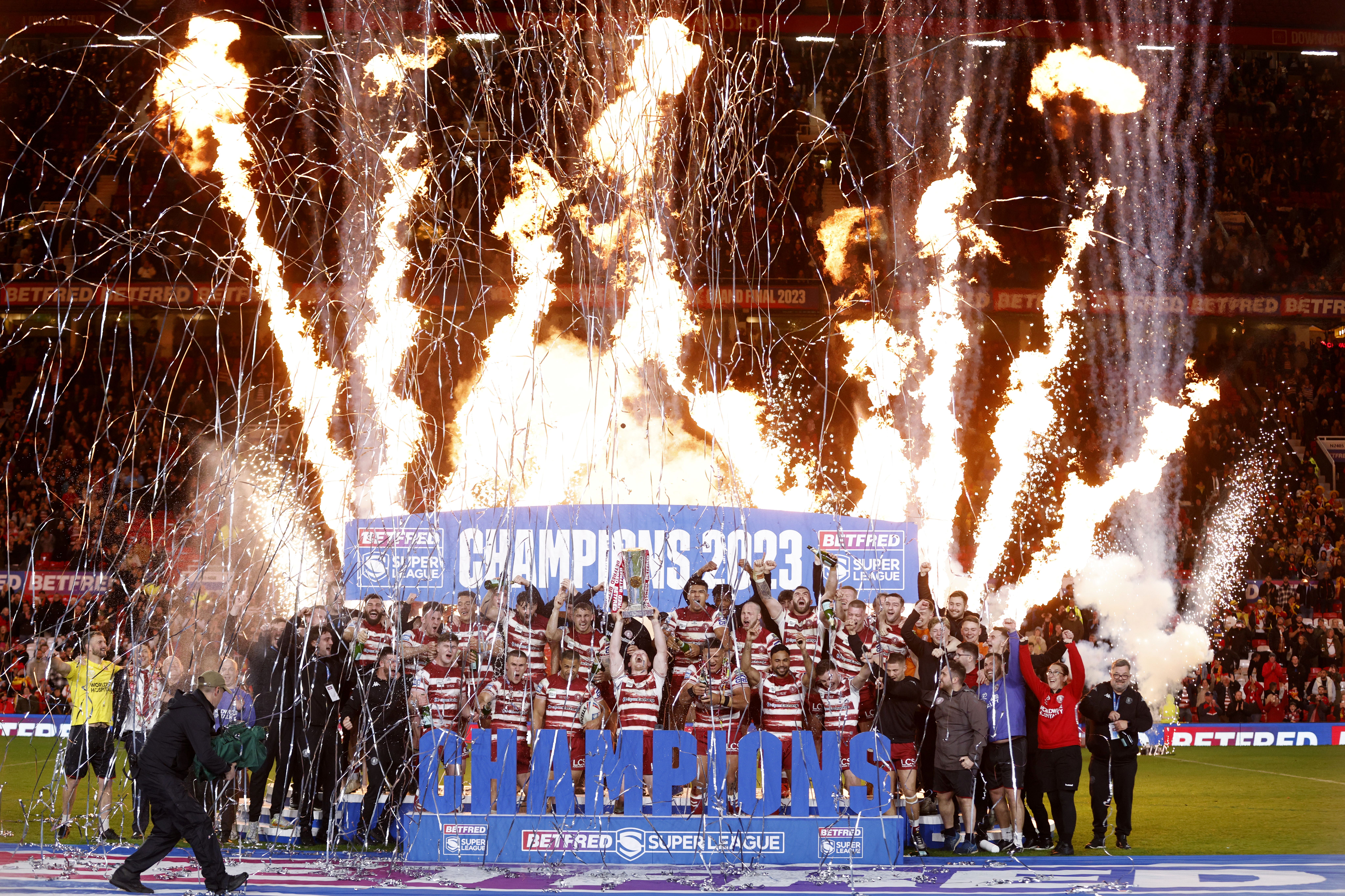 Wigan will be bidding to defend their title as the new Super League season begins