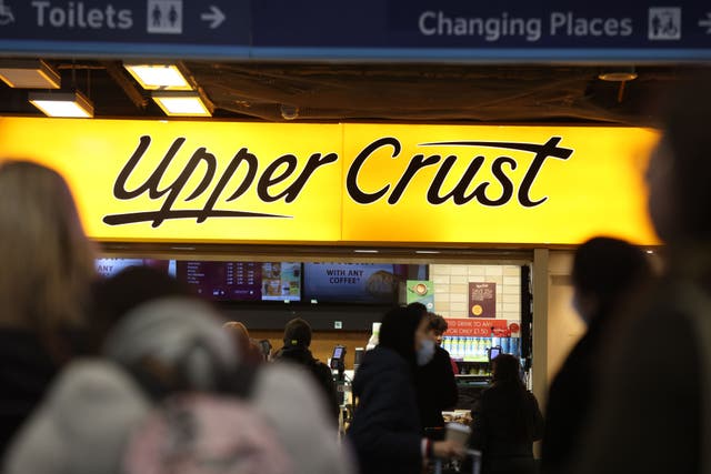 Upper Crust owner SSP Group has struck a deal to buy Australia’s Airport Retail Enterprises to further expand its global footprint (James Manning/PA)