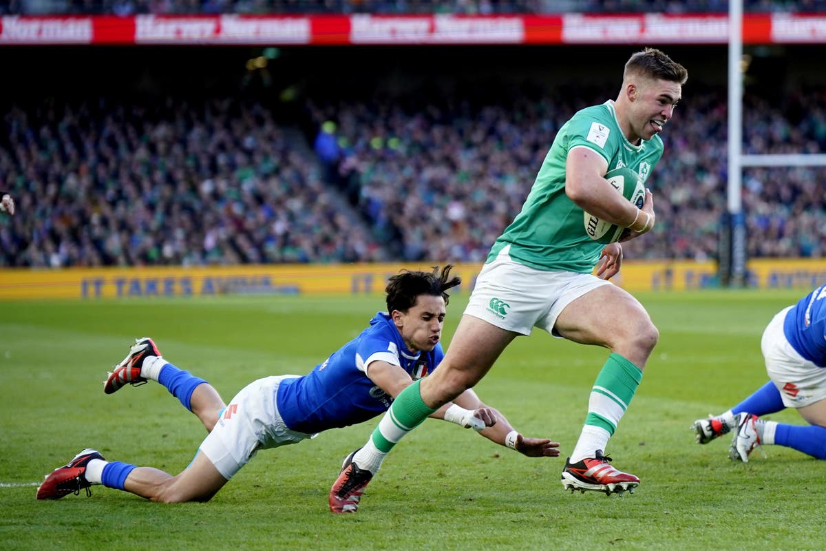 James Lowe believes Jack Crowley is taking Ireland fly-half chance in his stride