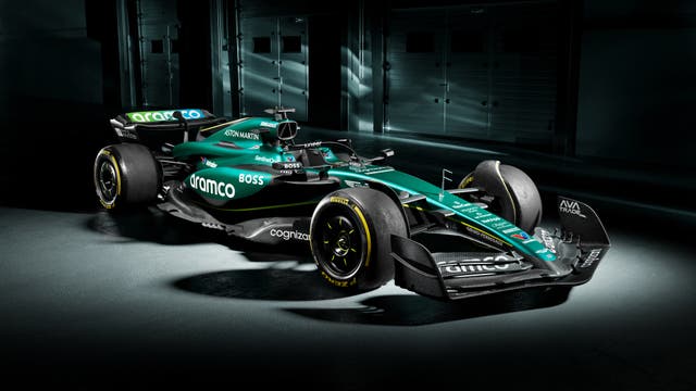 <p>Aston Martin have launched their F1 car for next season</p>