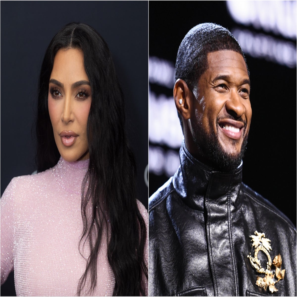 Usher teams up with longtime friend Kim Kardashian for sizzling