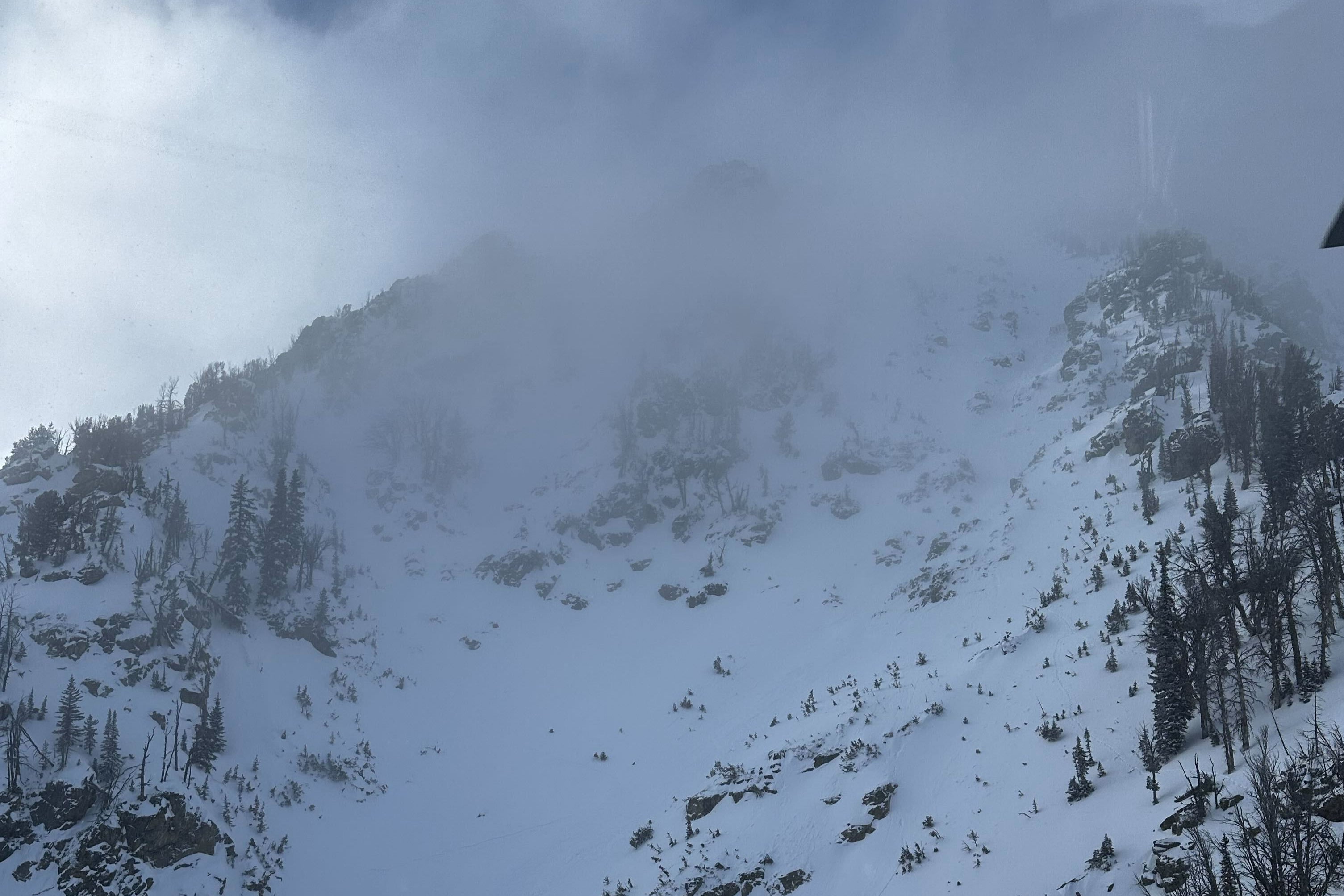 The skier, who was in the Grand Teton National Park, sustained serious injuries