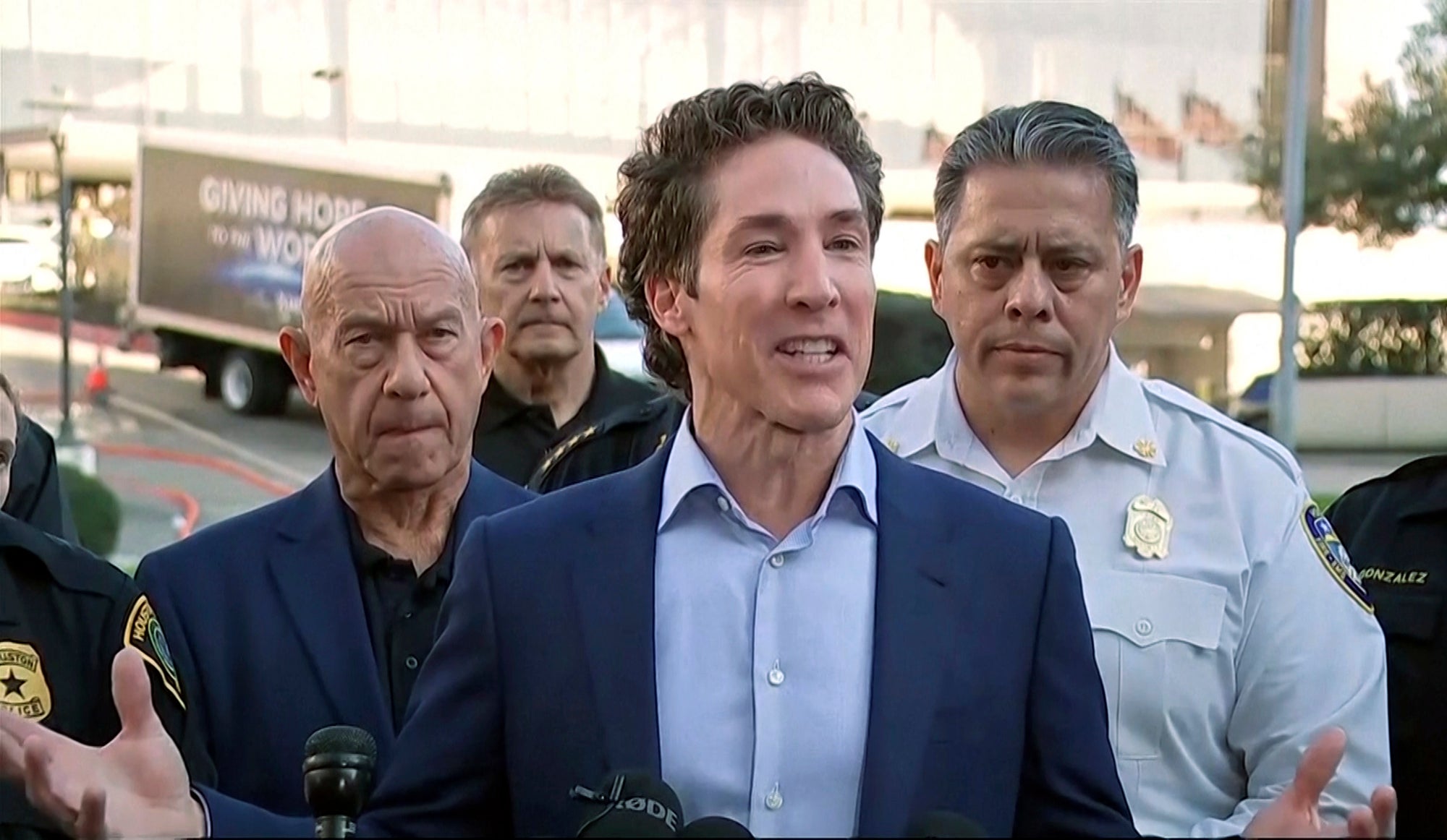 Joel Osteen, the lead pastor at Lakewood Church, is one of the US’s most notable religious leaders