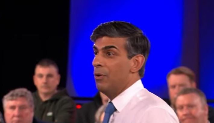 Rishi Sunak made a direct reference to Labour Rochdale by-election candidate Azhar Ali, and accused Sir Keir Starmer of standing by the politician and having ‘no principles at all’