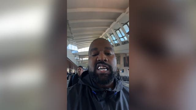 <p>Kanye West responds to negative comments about him posting his wife.</p>