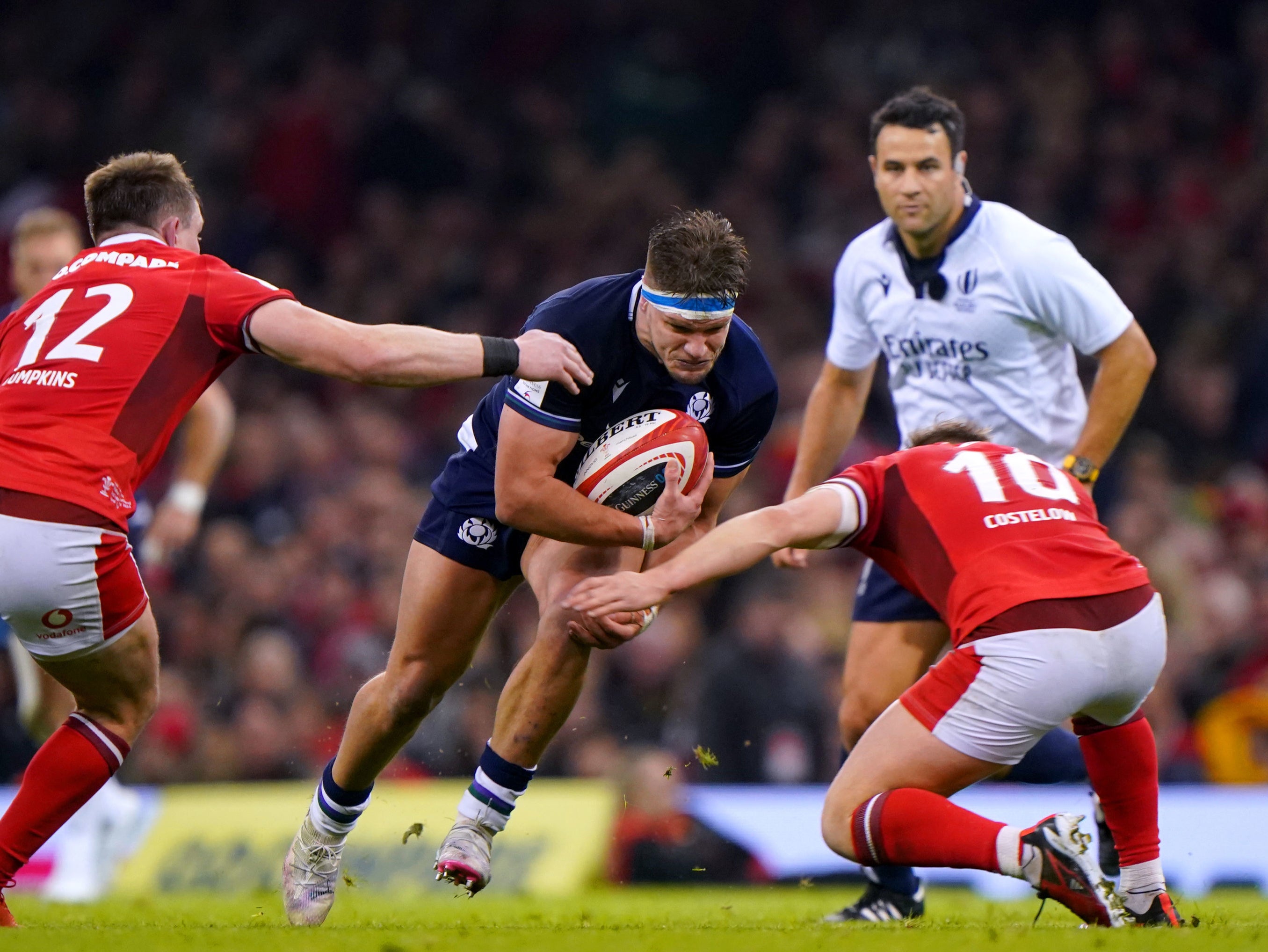 Велс игра против Шкотске у Кардифу