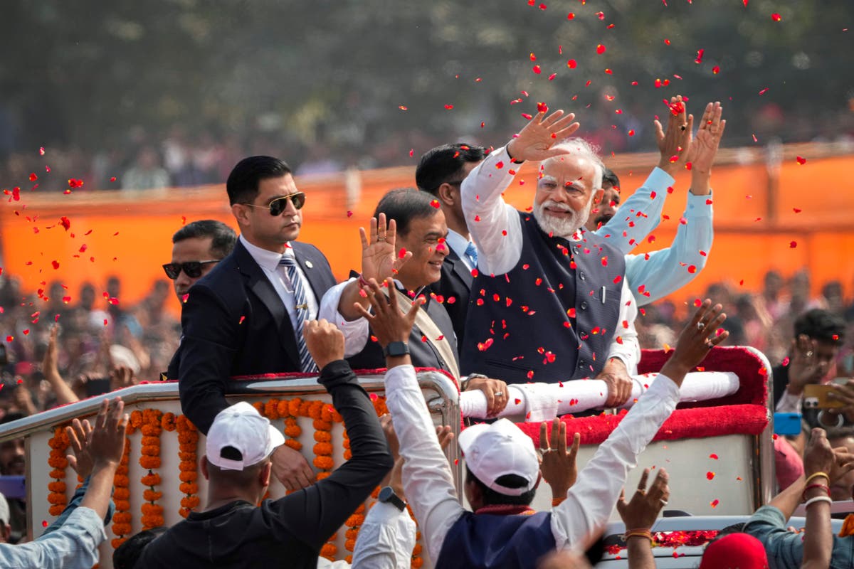Indian Prime Minister Narendra Modi arrives in UAE on seventh trip to nation, cementing ties