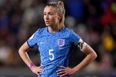 Leah Williamson out of England squad after injury setback