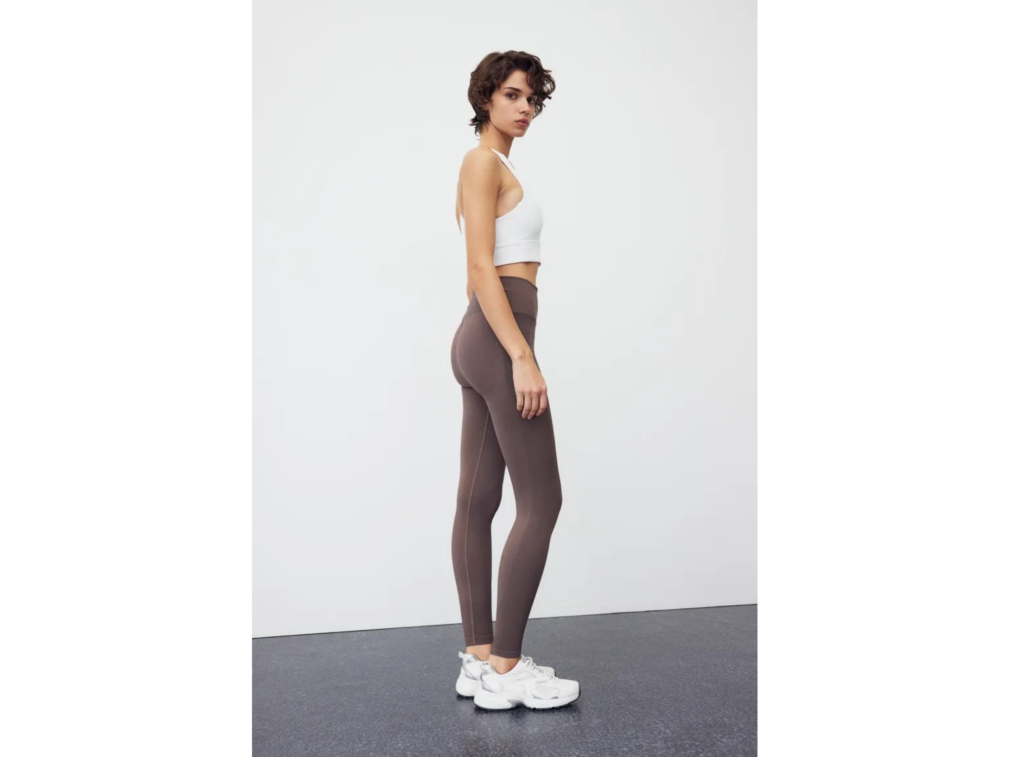 Sexy See Through Elastic Leggings Slim Long Pants Sheer Ultra Thin