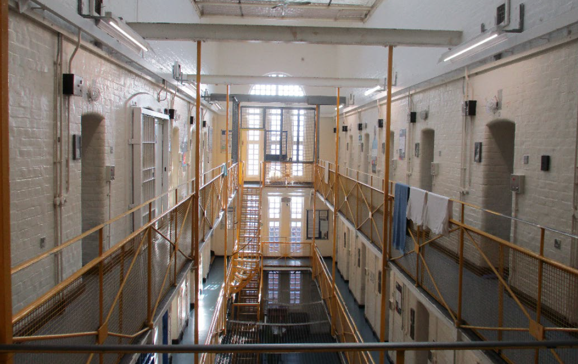 HMP Bedford was very overcrowded