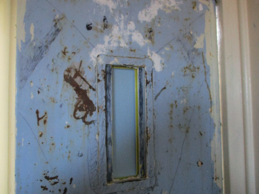 Cells were often covered in marks and graffiti
