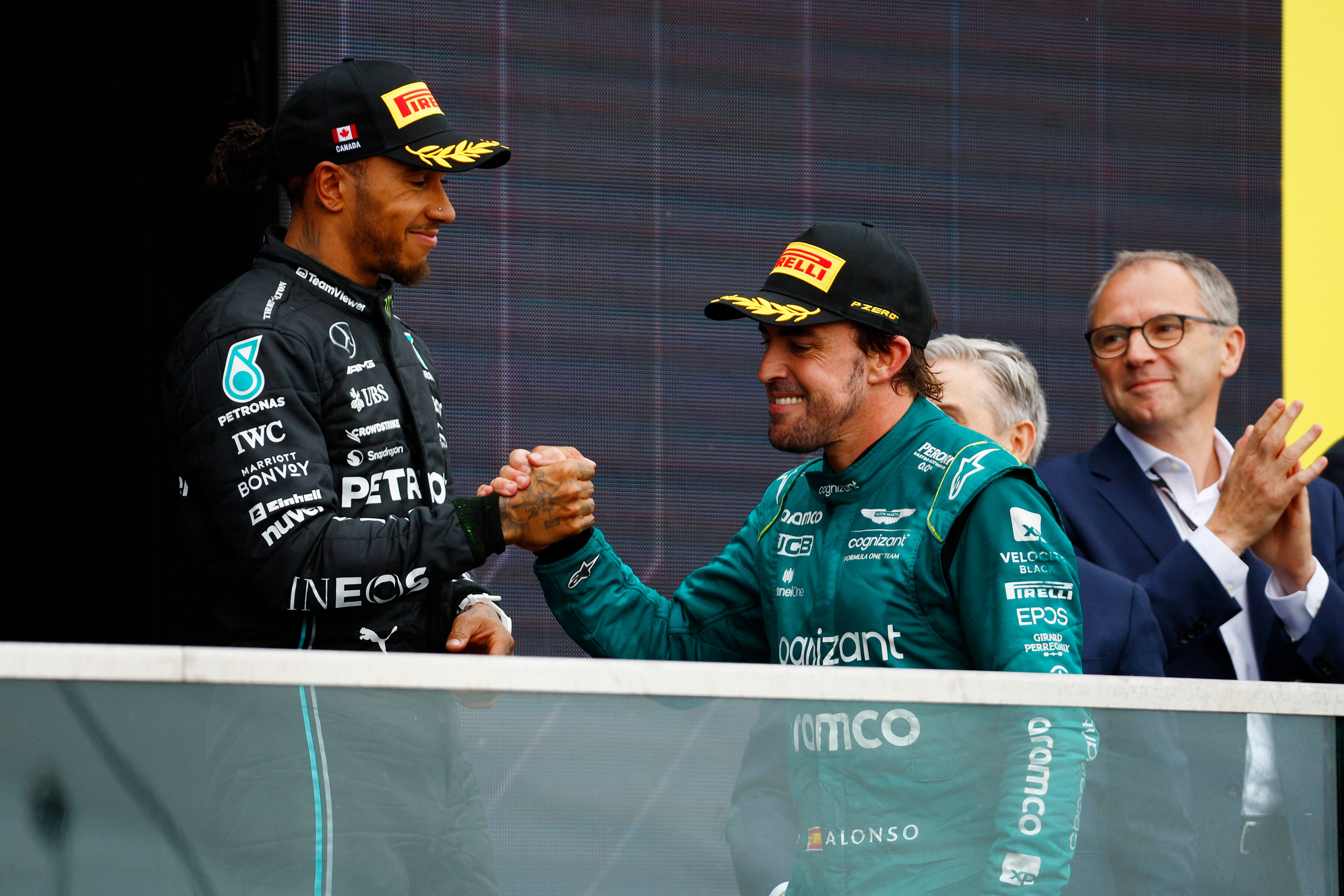 The new contract means Alonso will not replace Lewis Hamilton at Mercedes