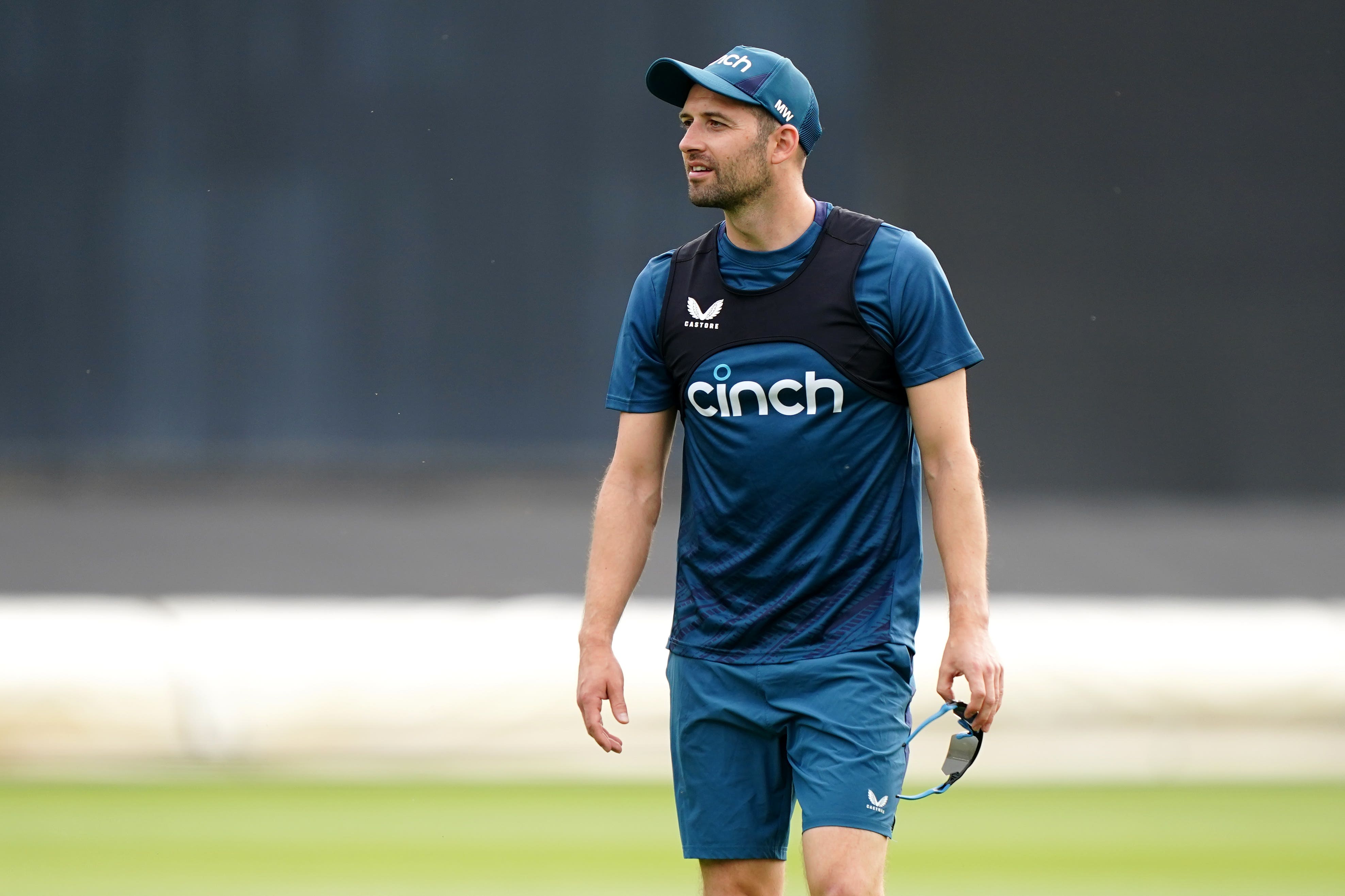 Mark Wood has replaced Shoaib Bashir for England’s third Test against India (Zac Goodwin/PA).
