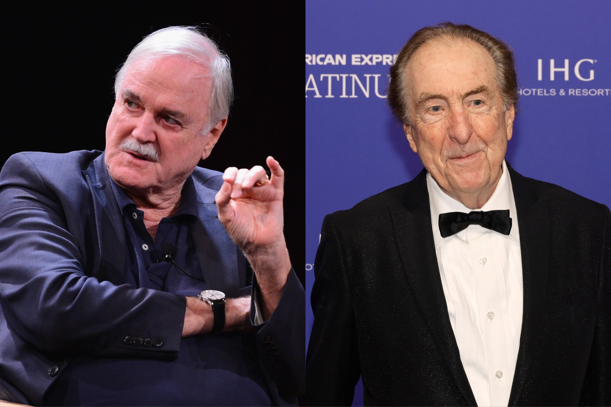 John Cleese and Eric Idle were involved in an online spat earlier this year
