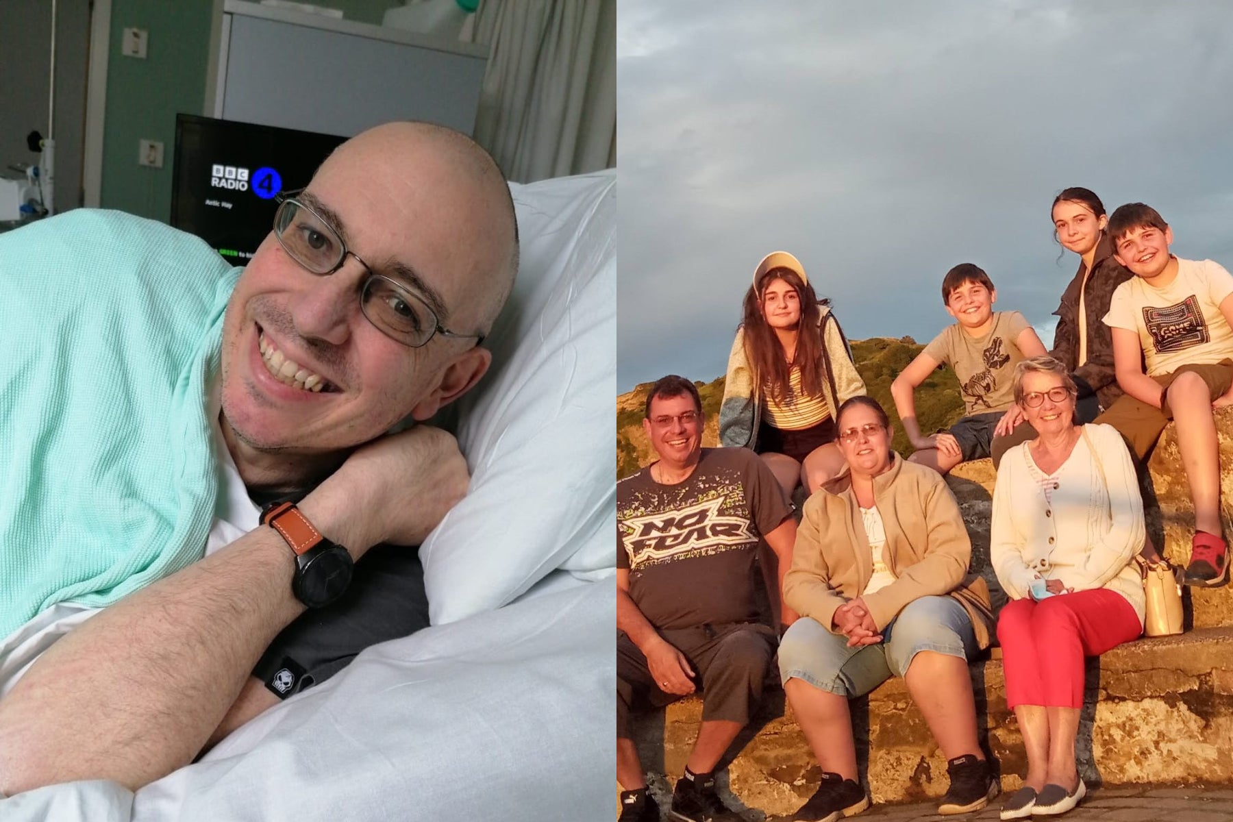 Michael is looking forward to celebrating one year post-diagnosis in remission