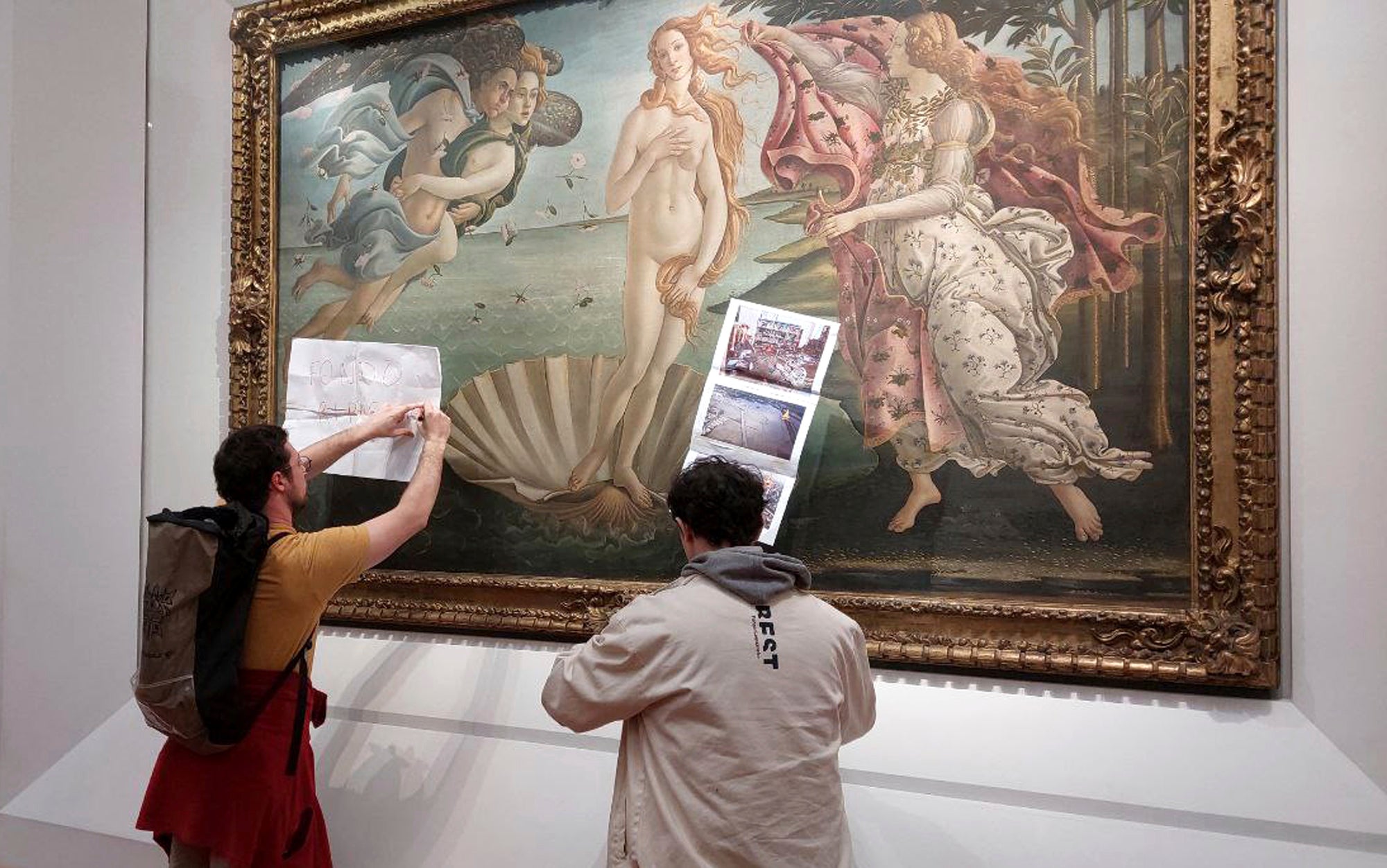 Italy Climate Uffizi Gallery