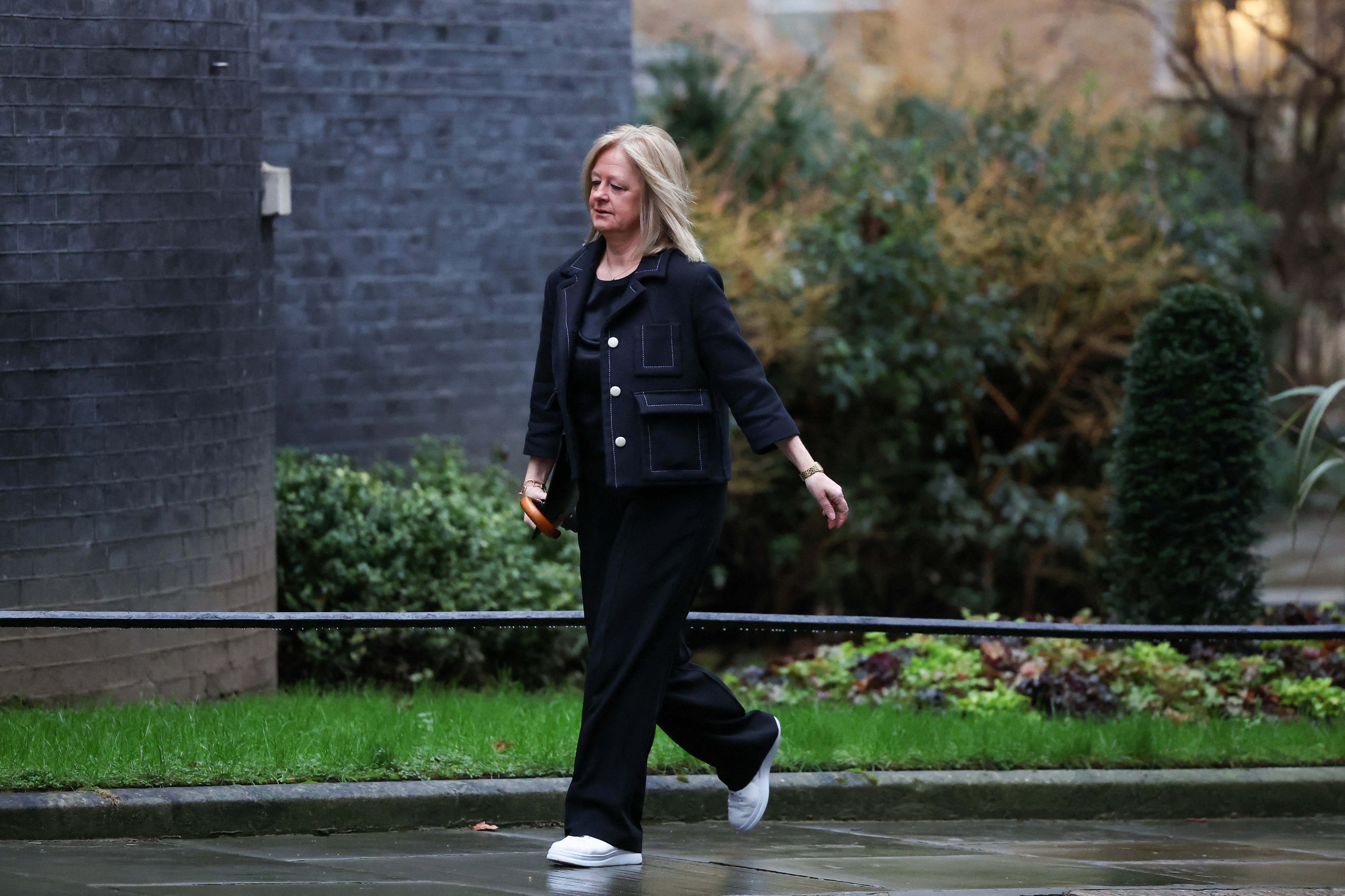 BT chief Allison Kirkby visits Downing Street last year