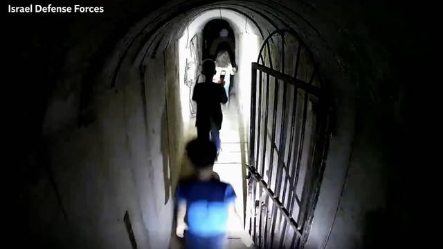 <p>IDF releases video claiming to show Hamas leader Sinwar in underground tunnels.</p>