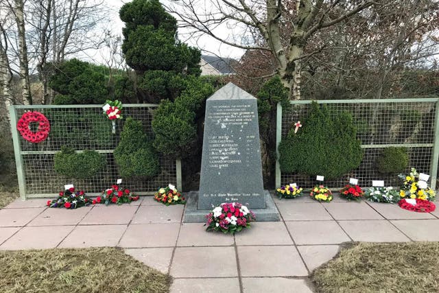 The memorial to remember the victims of the Teebane bombing (Kenny Donaldson/PA)