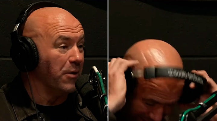 <p>Dana White storms off podcast in first minute leaving host stunned: ‘I’m literally done’.</p>
