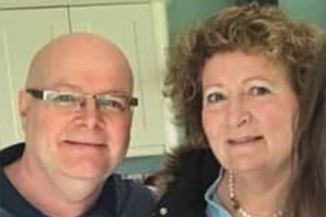 <p>Carol and Stephen Baxter, alleged murder victims in Mersea, Colchester Essex</p>