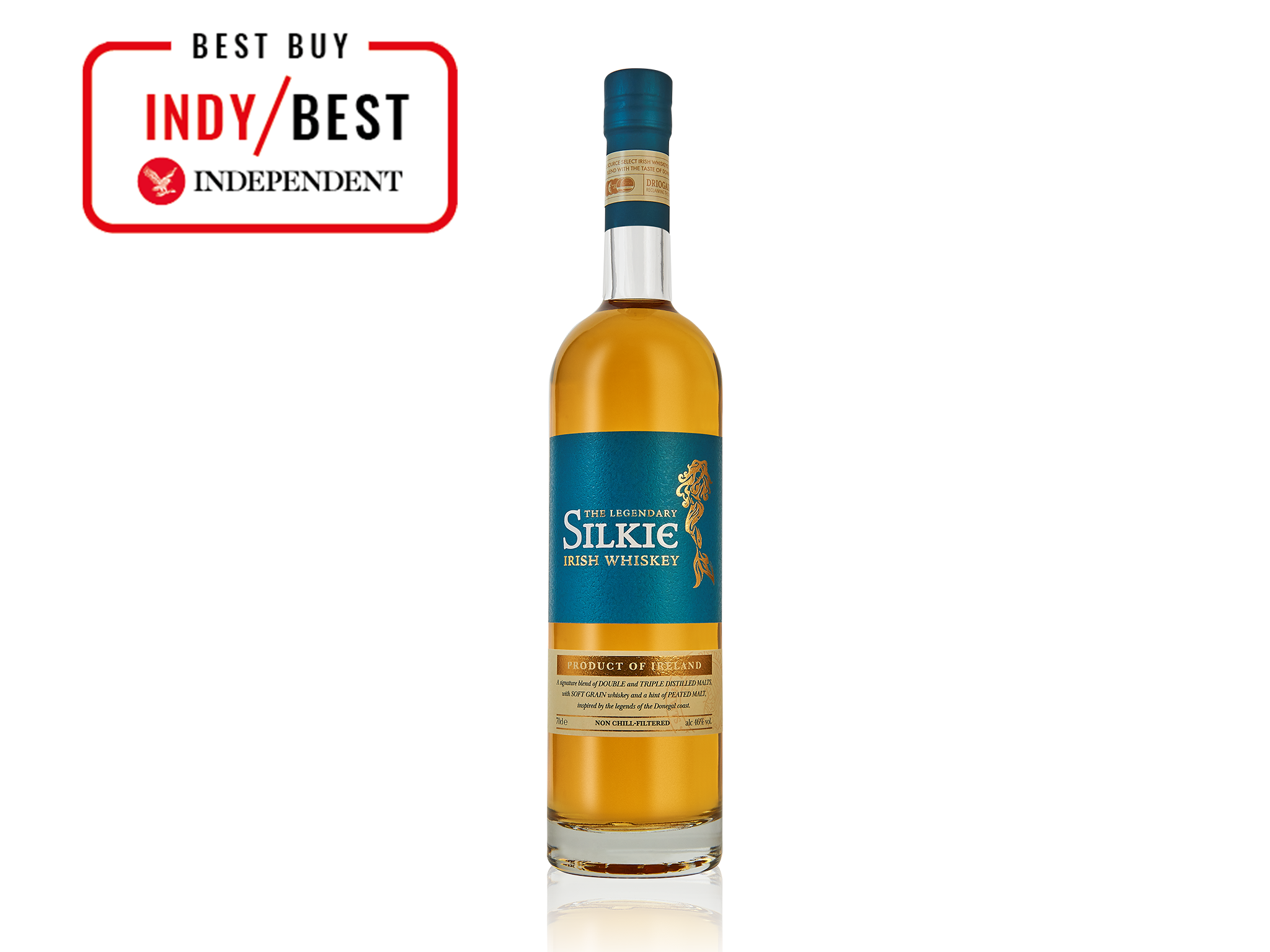 best Irish Whiskey review 2024 indybest Sliabh Liag the legendary silkie Irish whiskey 