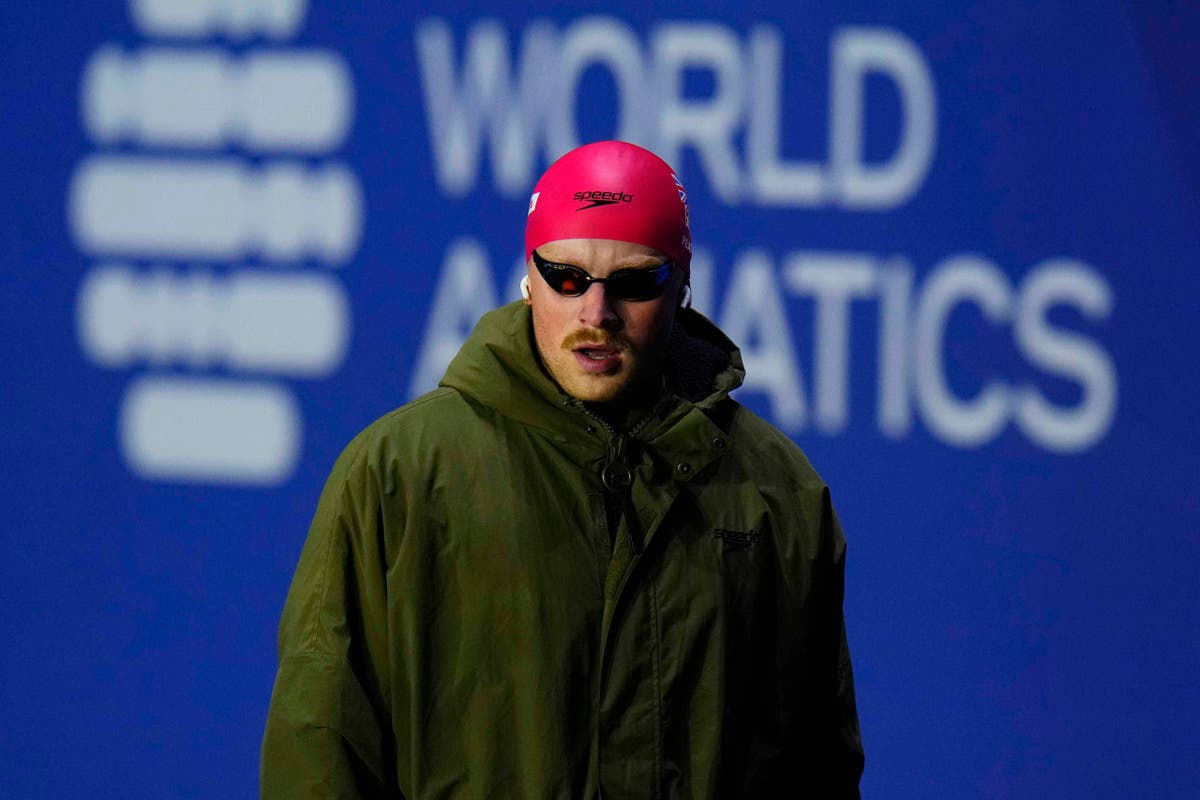 Adam Peaty helps Great Britain to relay bronze after missing out on 50m medal