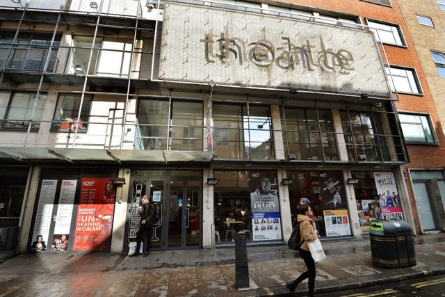 The incident occurred at the end of Paul Currie’s hour-long show at the Soho Theatre (John Stillwell/PA)