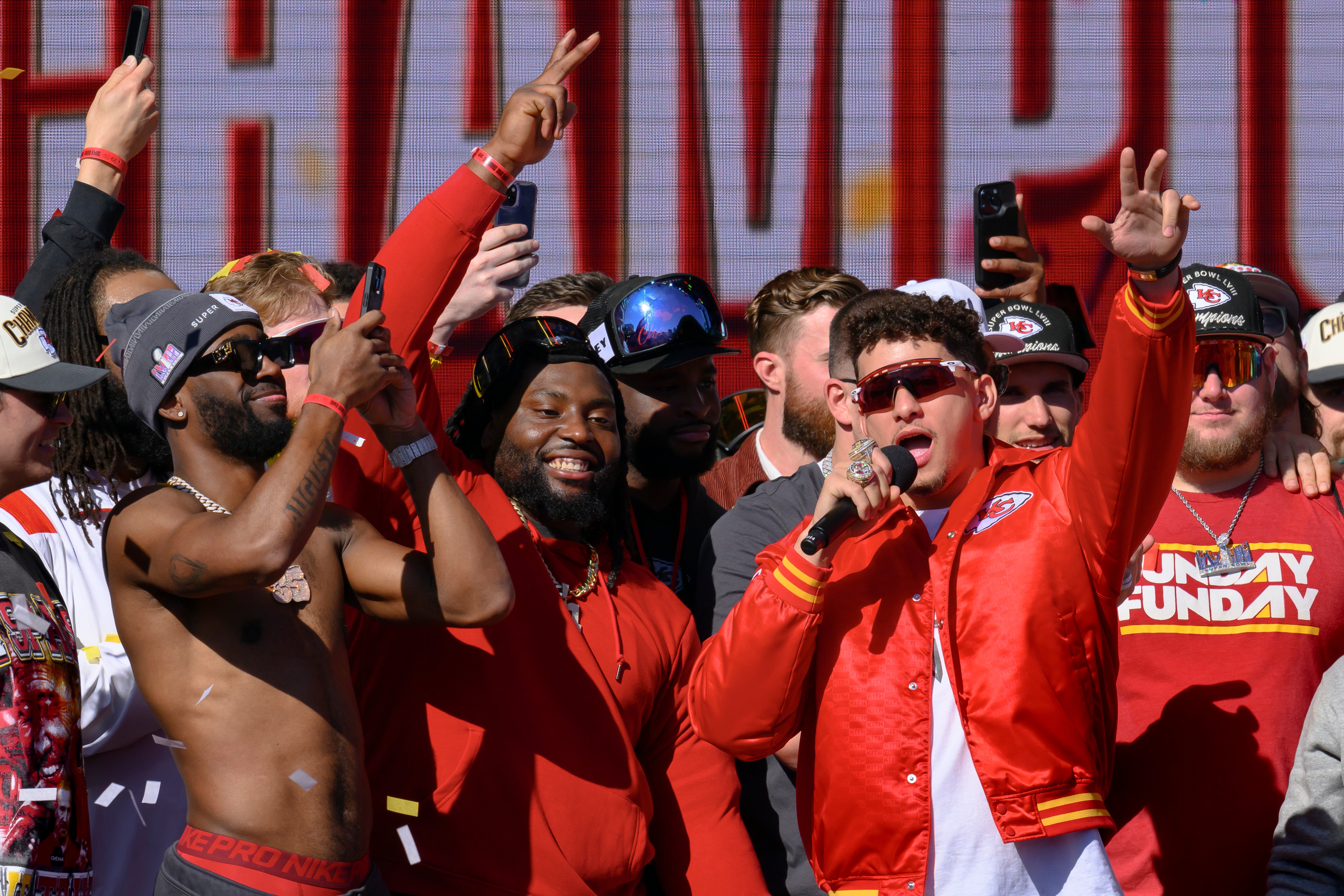 Super Bowl Chiefs Parade Football