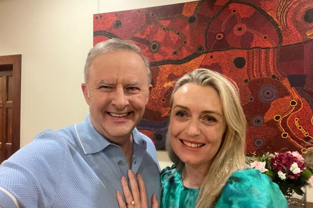 <p>Anthony Albanese, Australian prime minister, announced his engagement to partner, Jodie Haydon</p>