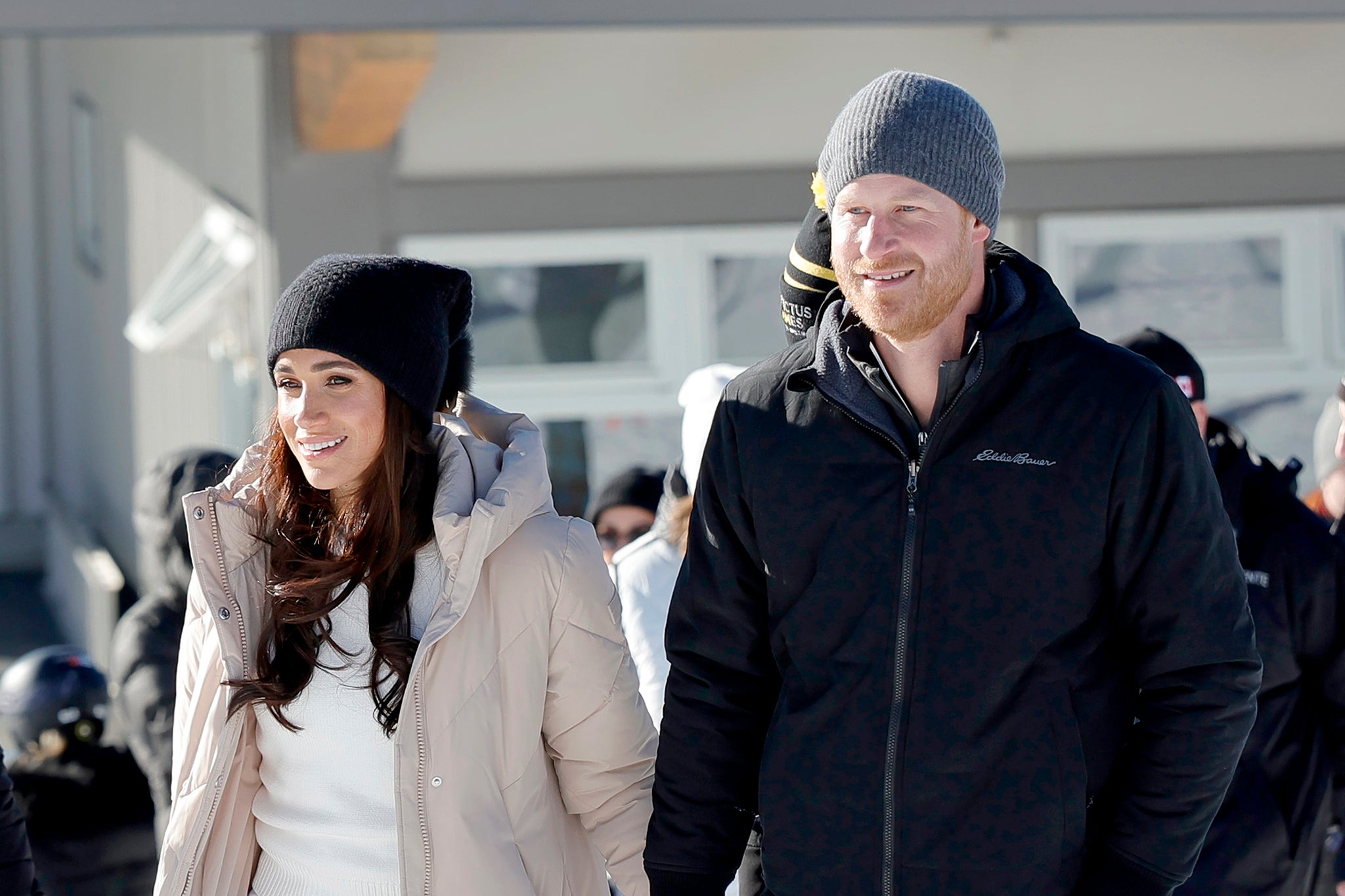 The Duke and Duchess of Sussex attend Invictus Games Vancouver Whistlers 2025's One Year To Go Winter Training Camp in February