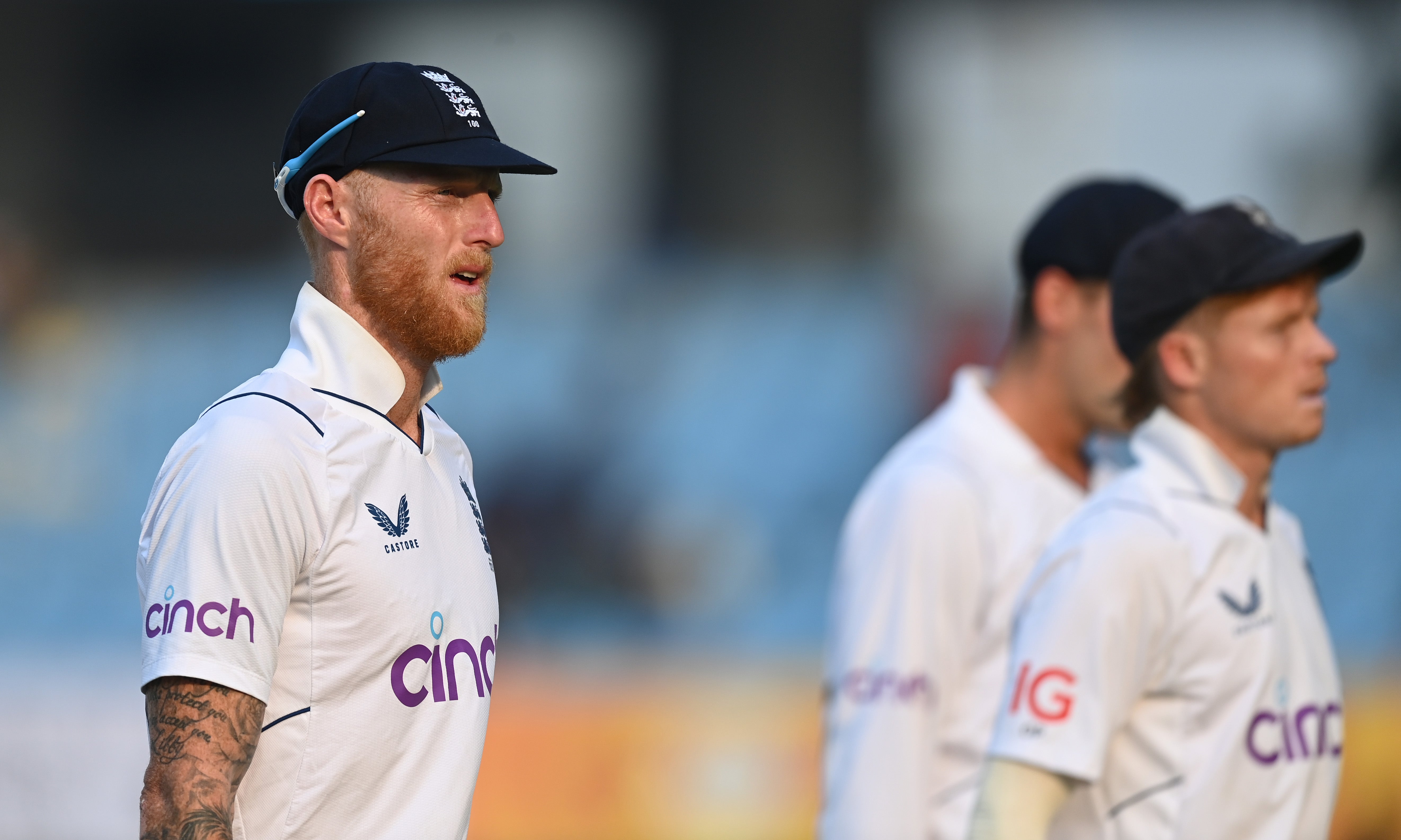 It was a difficult day for Ben Stokes and England on day one at Rajkot