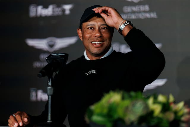<p>Tiger Woods is back in action at the Genesis Invitational this week </p>