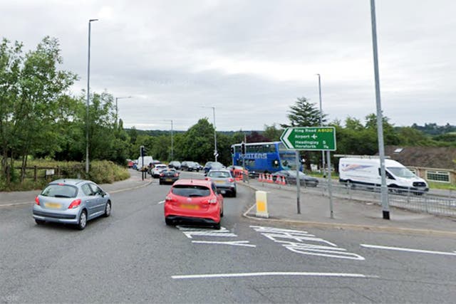 <p>A stretch of the A6120 near Leeds, West Yorkshire, where a four-month-old boy was killed in a collision </p>