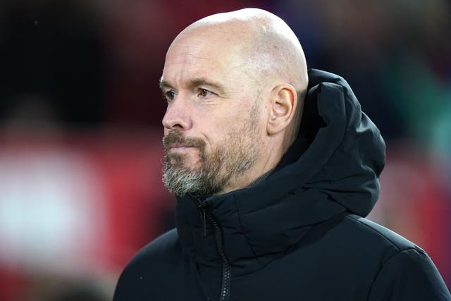 Erik ten Hag says he and Manchester United’s new sporting director must be in alignment (Bradley Collyer/PA)