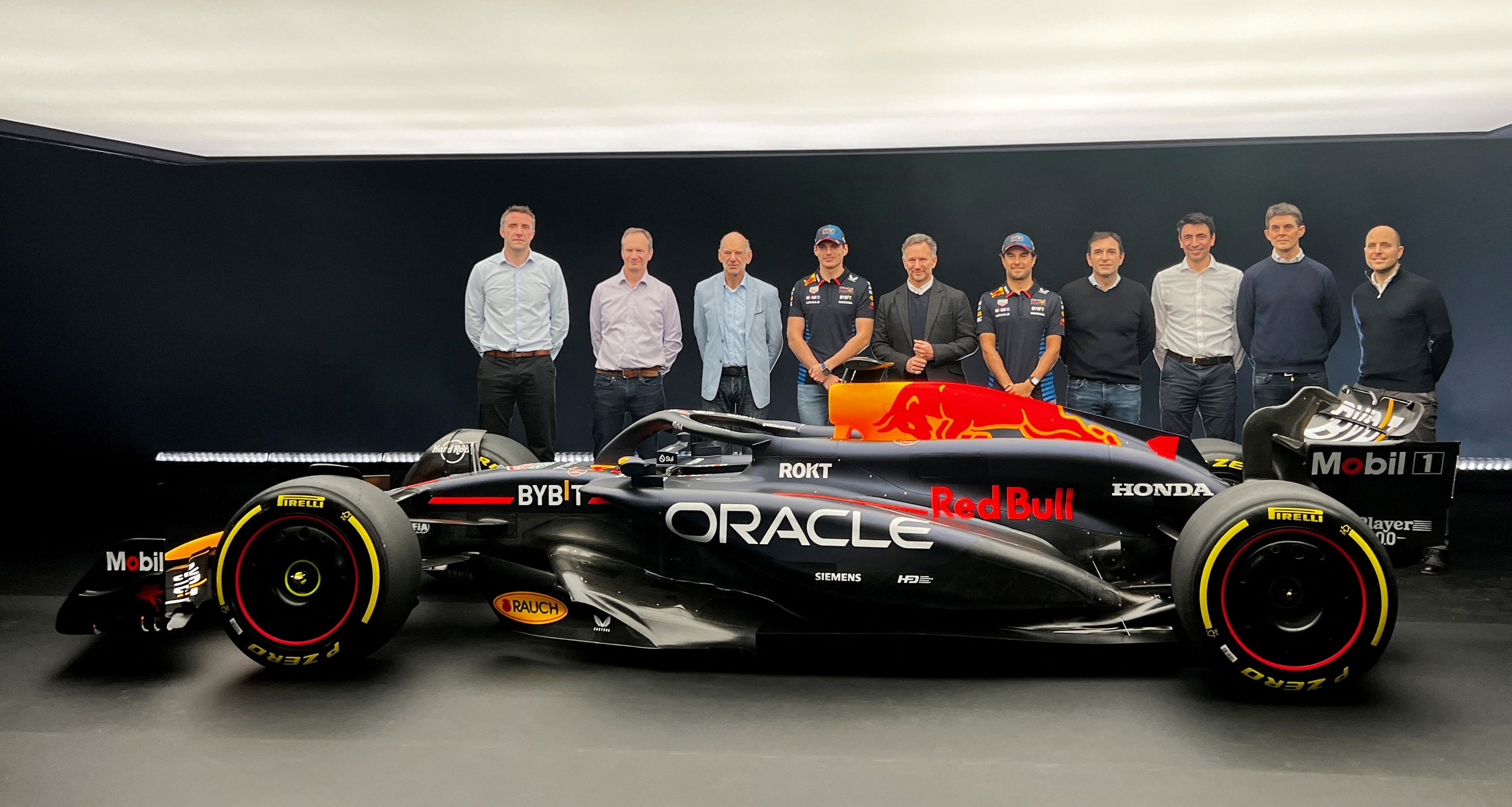 Red Bull launches its new car in Milton Keynes on Thursday