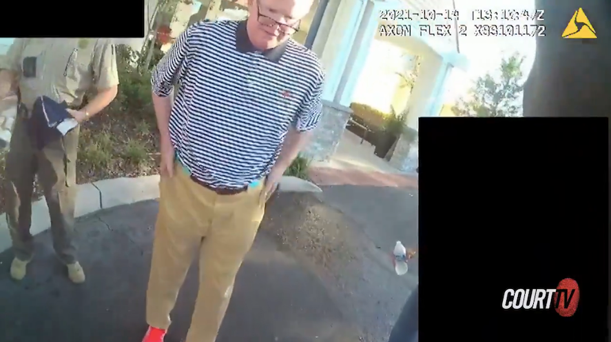 <p>Murdaugh in bodycam footage  </p>