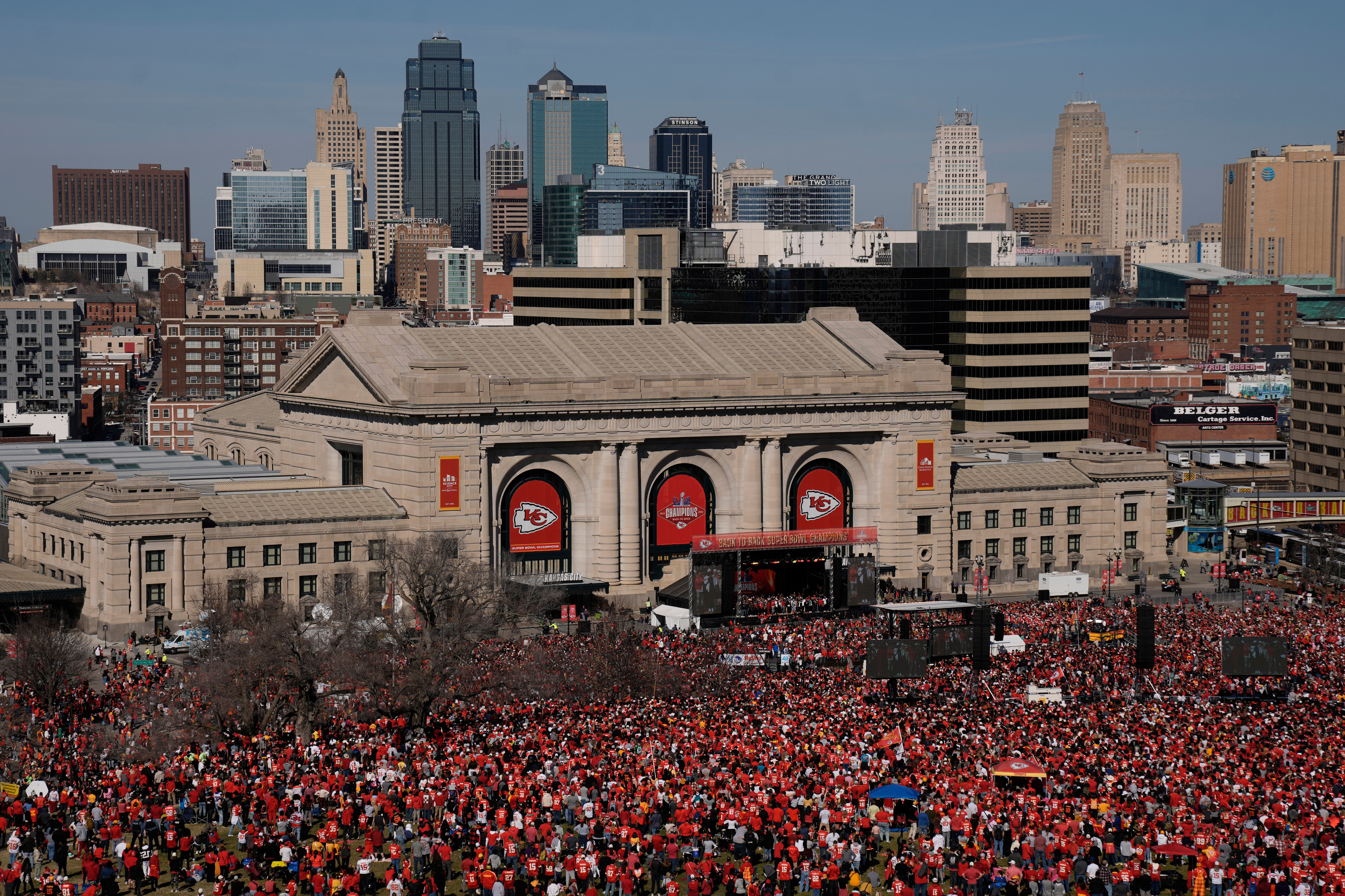 Super Bowl Chiefs Parade Football