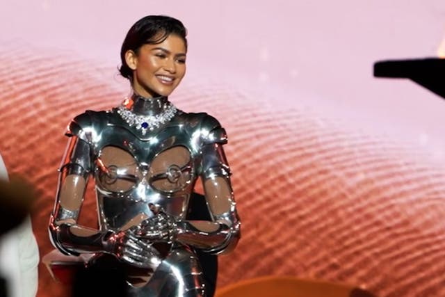 <p>Watch: Zendaya stuns in vintage Mugler cyborg suit at Dune sequel London premiere.</p>
