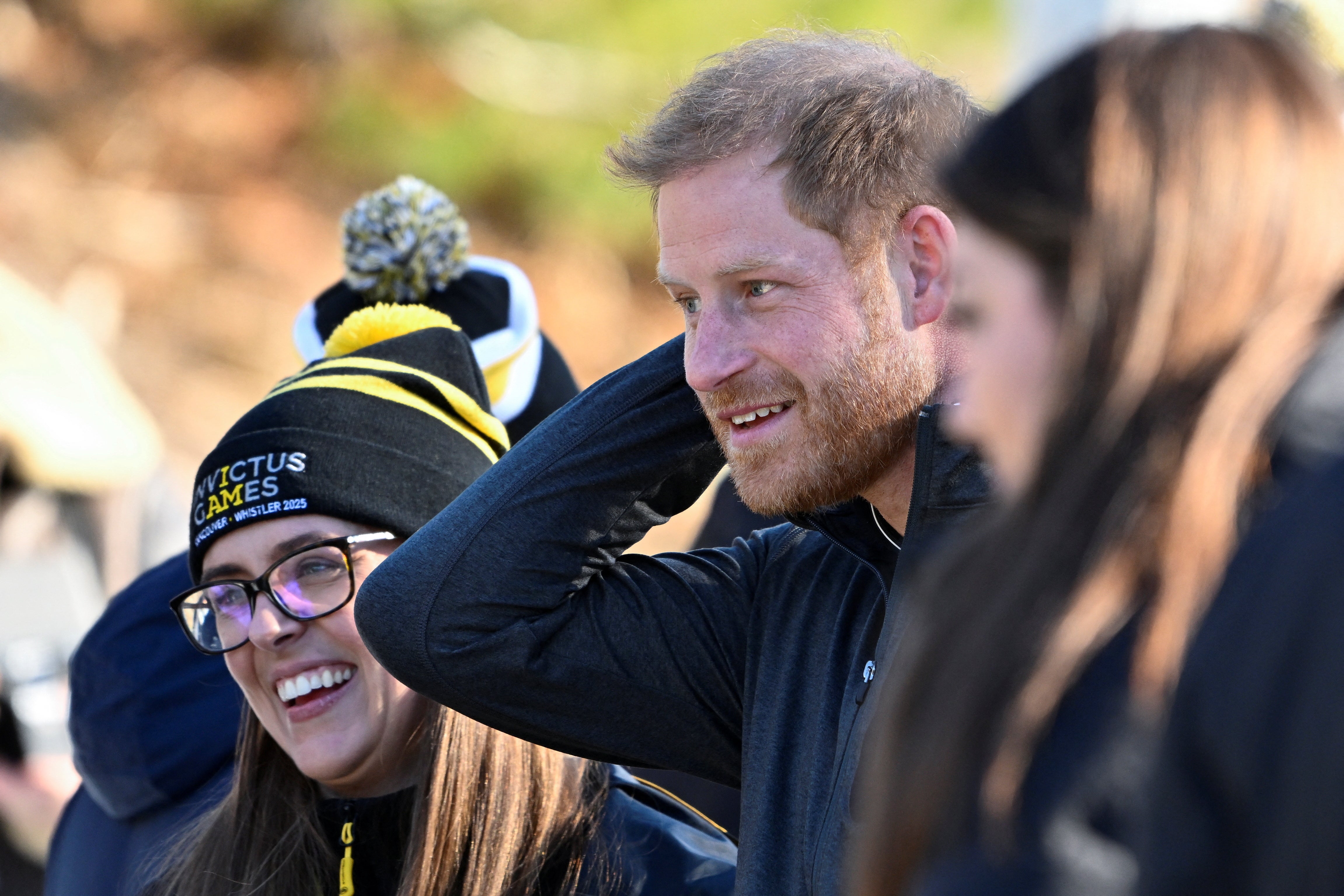 The Duke visits the Whistler Sliding Centre for a training camp for the Invictus Games being held next year
