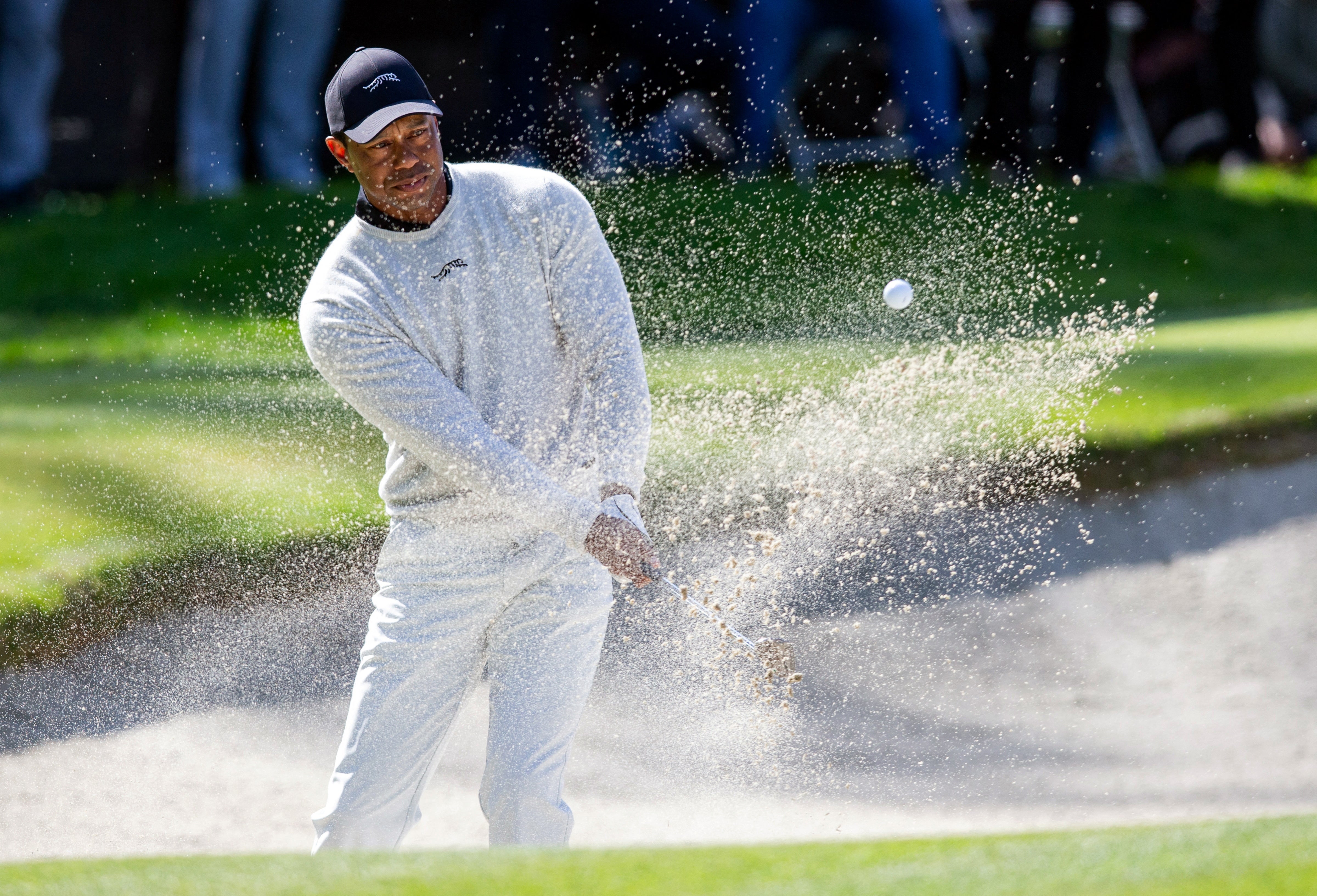 Tiger Woods made his return to golf at the Genesis Invitational in California