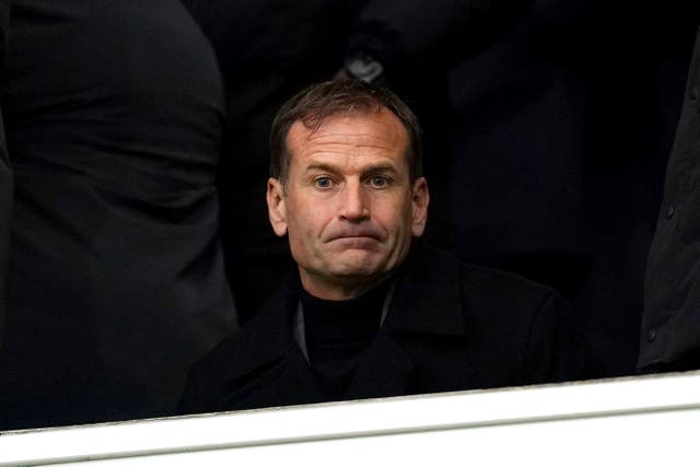 Newcastle’s sporting director Dan Ashworth is wanted to Manchester United (Nick Potts/PA)