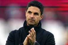 Mikel Arteta says Arsenal entering ‘most important part of the season’