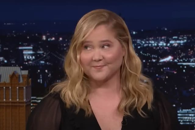 <p>Amy Schumer on The Tonight Show Starring Jimmy Fallon</p>